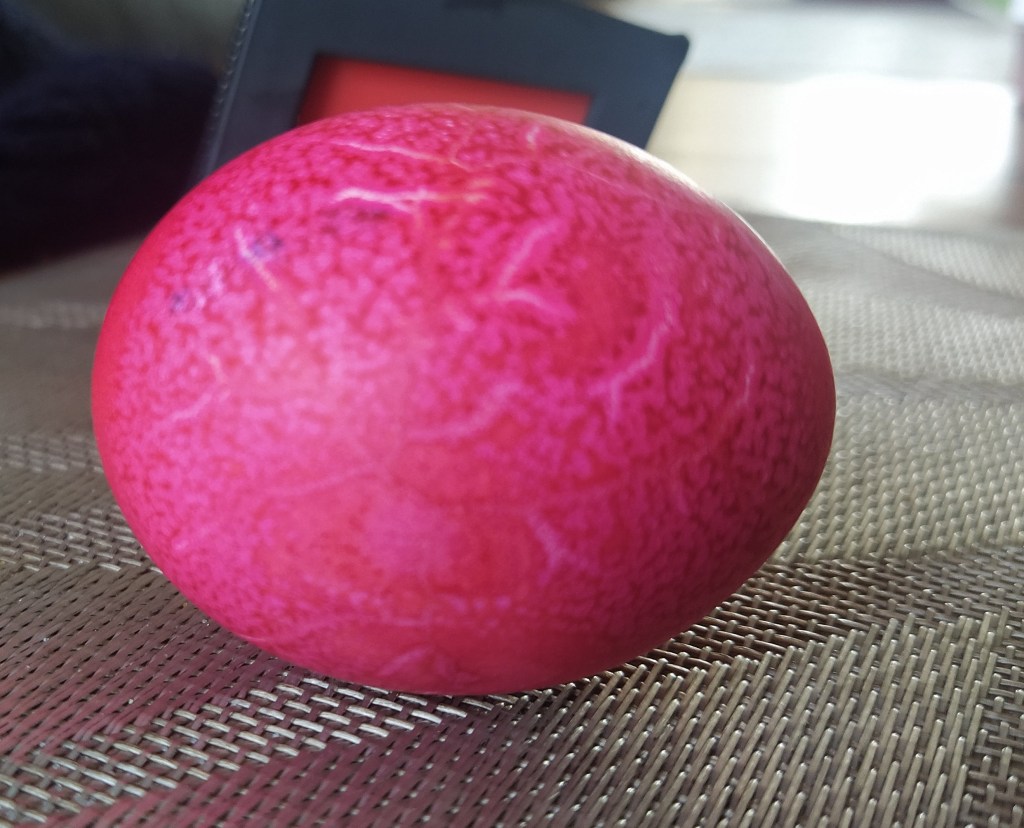 Painted egg for Easter