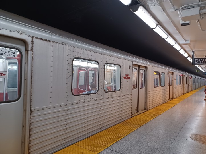 Toronto subway - not the best looking one, but it gets the job done.