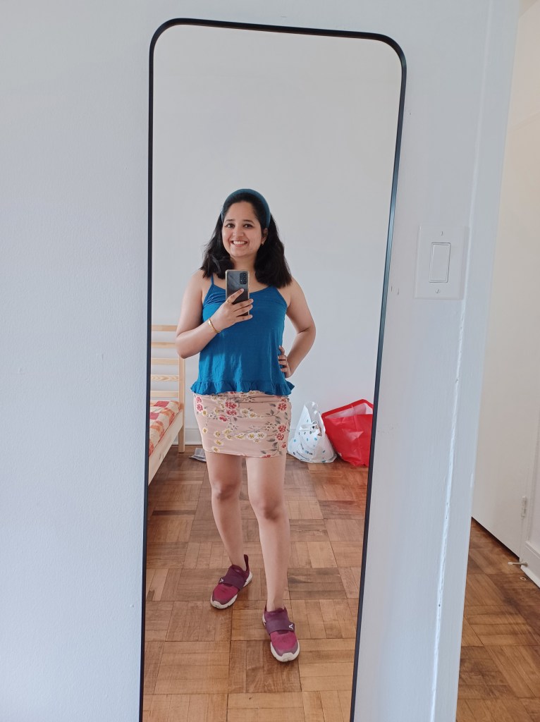 I love pushing my sartorial boundaries, now that I don't have to worry about attracting unwanted attention.